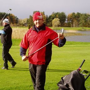 Фотография "Октябрь 2007 года, Играем в гольф под Таллинном"
