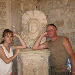 Фотография "Я с дочкой, Хорватия, Дубровник 2007"
