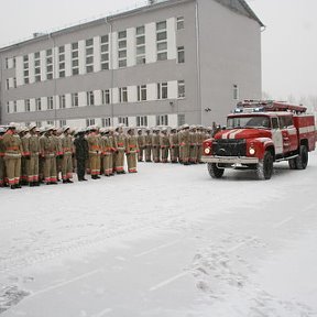 Фотография "Посвящение в пожарные"