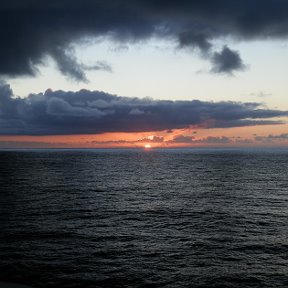 Фотография "Закат в океане"