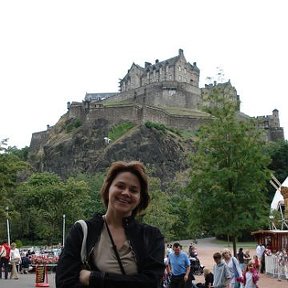 Фотография "Шотландия, замок Эдинбурга"