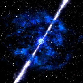 Фотография "джеты нейтронной звезды"