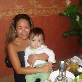 Фотография "15 июля 2007 год, с племяшкой"