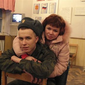Фотография "февраль 2007  я и мой любимый брат москва"
