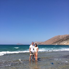 Фотография "Крит, дикий пляж, любимый человек!"