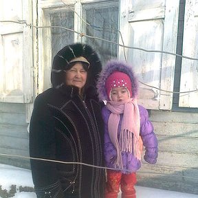 Фотография "Я и внучка Ксения!"