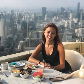 Фотография "Bangkok 2018, Thailand.
81 этаж Baiyoke Sky Hotel, завтрак❤️"