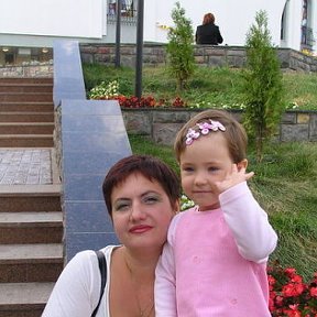 Фотография "Я с младшей дочкой Софией 2007 год
"