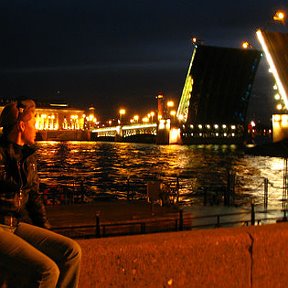 Фотография "Питер... Белые ночи... Разводные мосты."