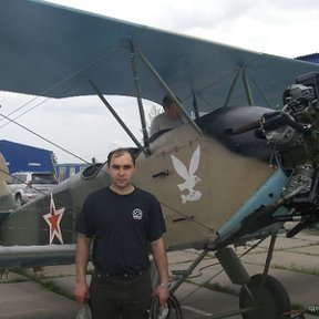 Фотография "Я и самолет ПО-2 времен Великой Отчественной Войны"