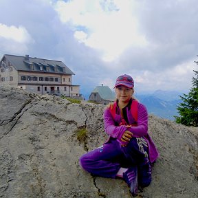 Фотография "В Альпах на высоте 2000 м. над уровнем моря"