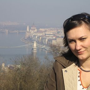 Фотография "февраль 2008. Будапешт, вид с горы Геллерт на Дунай и Парламент"