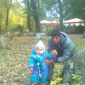 Фотография "Я и дочурка в парке:-)"
