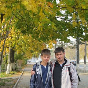 Фотография "с сыном. осень 2011"