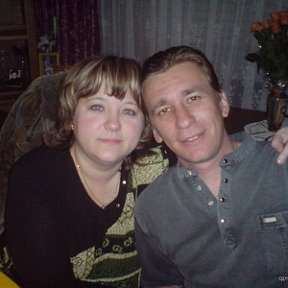 Фотография "Я и моя жена Светлана у друзей в гостях. 02.2008"
