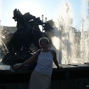 Фотография "в Александровском саду. июль 2009"