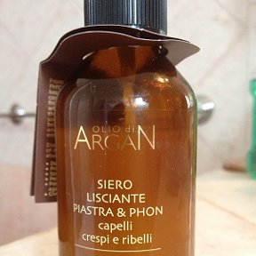 Фотография "ser pentru indreptarea parului din ulei de argan -"