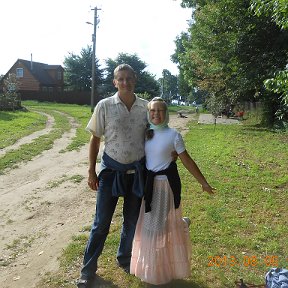 Фотография "С дочей на острове Талабск"