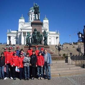 Фотография "Комнда " Вымпел-95" на международном турнире Finland Lions Cup г. Хельсинке с 24.04.09 по 27.04.09"