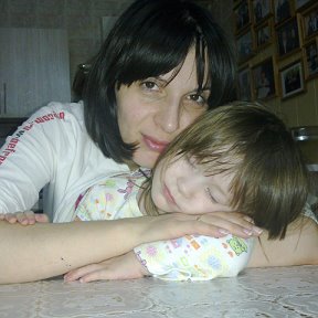 Фотография "я с дочей) моя светлая девочка)"