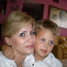 Фотография "я и сын Шоник(май 2009 г.)"