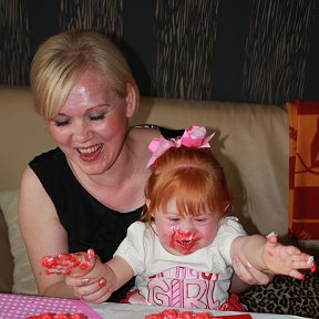 Фотография "Janas geburstag und ihre leckere torte"