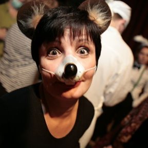 Фотография "Я в роли мышки на корпоративной вечеринке"