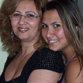 Фотография "Я (слева) с дочей Миланой"