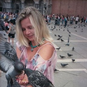 Фотография "Я в Италии (Венеция)на медовом месяце, август 2004"