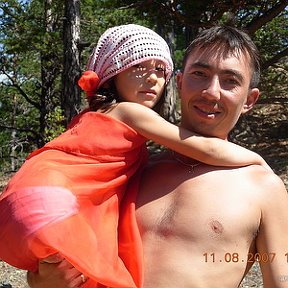 Фотография "На Байкале с дочкой Викой"
