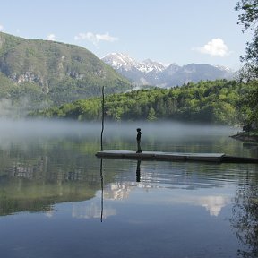 Фотография "национальный парк "Триглав" в Словении"