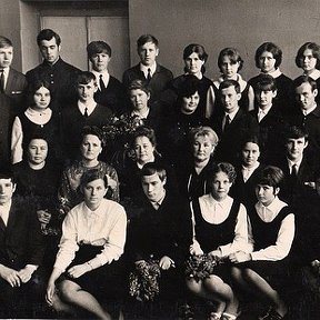 Фотография "10-А 28 школы г. Муром, 1969 год"