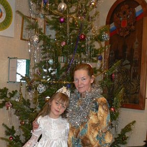 Фотография "я с внучкой Анютой!"