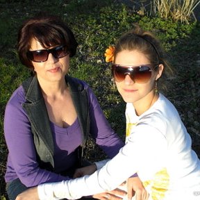 Фотография "весна 2008 я и моя дочь"