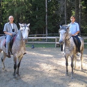 Фотография "МЫ катаемся на лошадях. Фирсановка"
