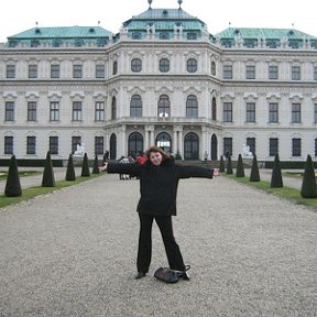 Фотография "Вена, дворец Бельведер, декабрь 2008 г."