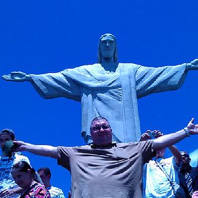 Фотография "Рио. У статуи Христа."