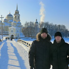 Фотография "Крещение на Ниловой пустыни с любимым Братом. "