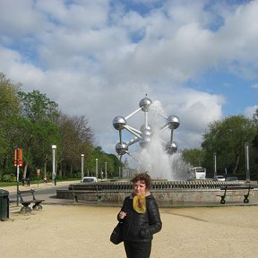 Фотография "Atomium Brussel april 2014"