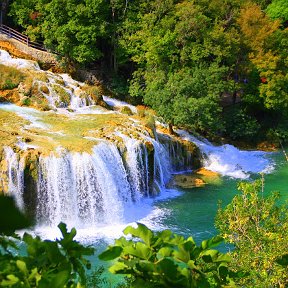 Фотография "Wasserfälle ,,Krka,,"