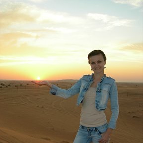 Фотография "Закат в пустыне"