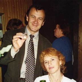 Фотография "я с мужем на юбилее у родственника в 2000 году"