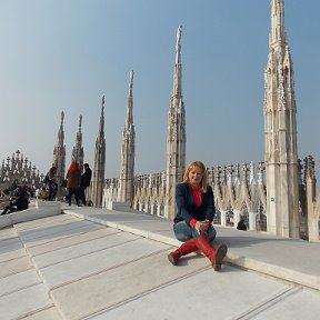 Фотография "На крыше Дуомо Милан"