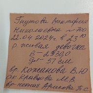 Виктория Гнутова