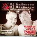 Dj Andersen Dj Nastasya - Podcast August 2012 track 10