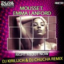 Mousse T feat Emma Lanford - Right About Now DJ KIRILLICH DJ CHUCHA Remix