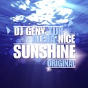Dj Geny Tur Alеna Nice - Sunshine DJ МЯУС Remix