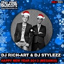 DJ RICH ART DJ STYLEZZ - Happy New Year 2013 Megamix
