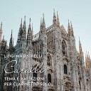 Luigi Magistrelli - Tema e Variazioni per Clarinetto Solo