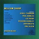 William Sharp Steven Blier - Blue Mountain Ballads Lonesome Man